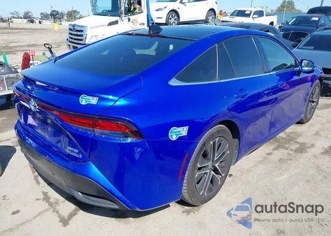 2021 Toyota Mirai Limited z USA, uszkodzony, nr VIN JTDAAAAA5MA001725